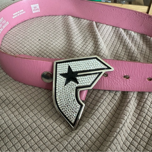 Famous Stars and Straps rhinestone belt buckle - Picture 2 of 5